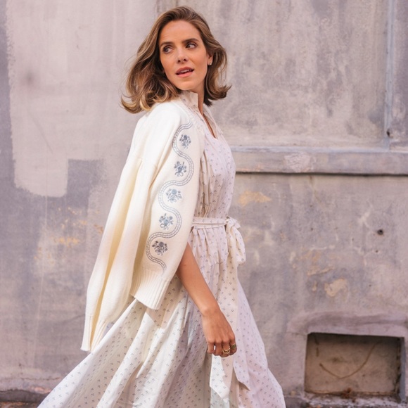 NWT Parterre Charlotte Day Gown in Clover - Picture 1 of 4